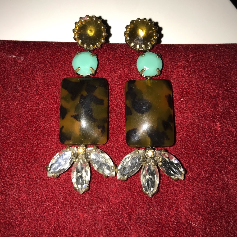 J crew statement earrings